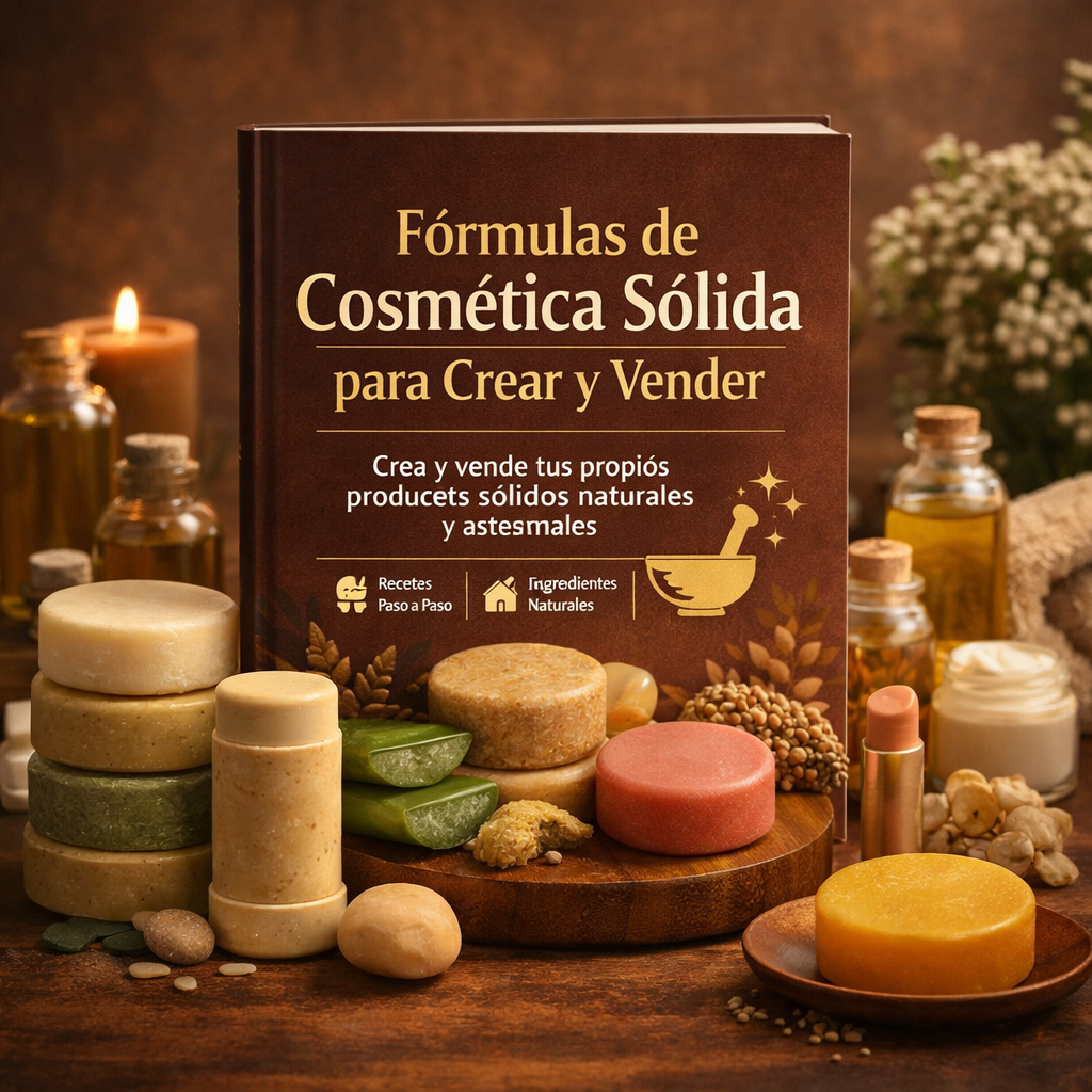 Fórmulas de Cosmética Sólida para "Crear y Vender"
